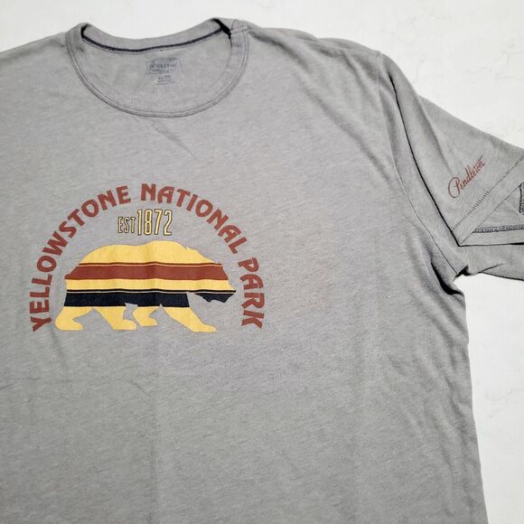 PENDLETON Woolen Mills Yellowstone National Park Golden BEAR Graphic XL Shirt - Picture 1 of 9